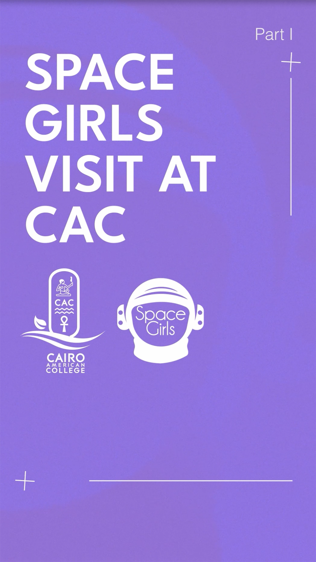 Space girls visit  CAC